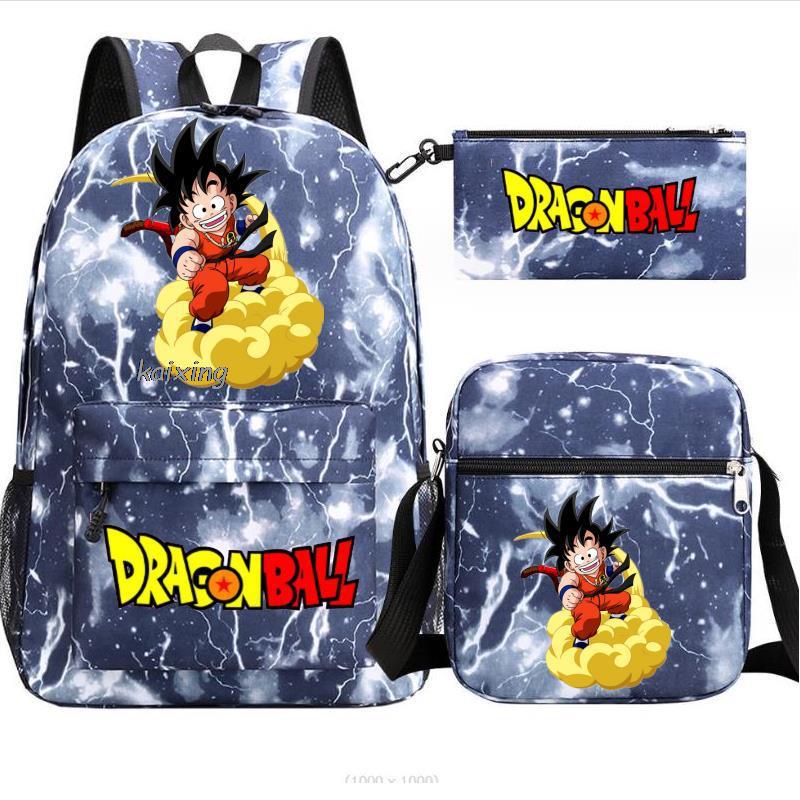 Youth Dragon Ball 3-Piece Backpack Set