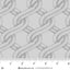 Tissu en coton large arrière en tresse de corde grise tordue cousue par yard