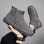 Botas de Nieve de Forro de Invierno para Hombre - Calzado Casual de Tobillo