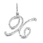 Hip Hop Grass Letter Pendant with Cuban Chain
