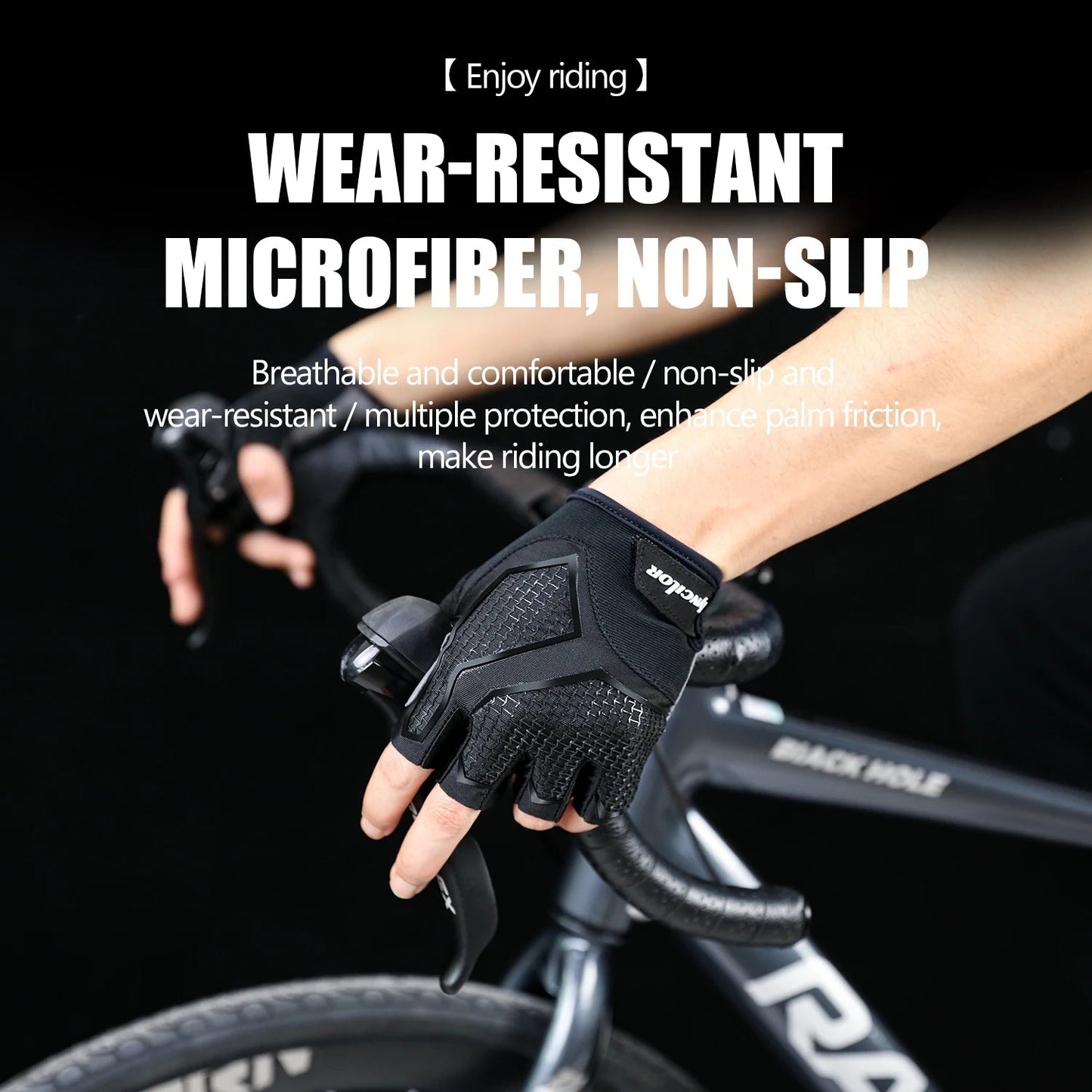 Guantes de Ciclismo de Dedos Cortos Premium para Hombres y Mujeres
