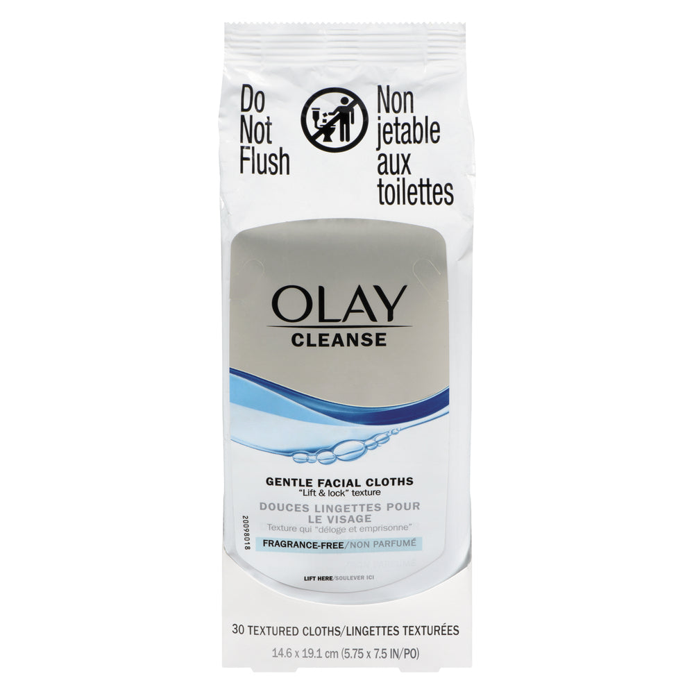 Olay Cleanse Gentle Facial Cloths - Fragrance Free