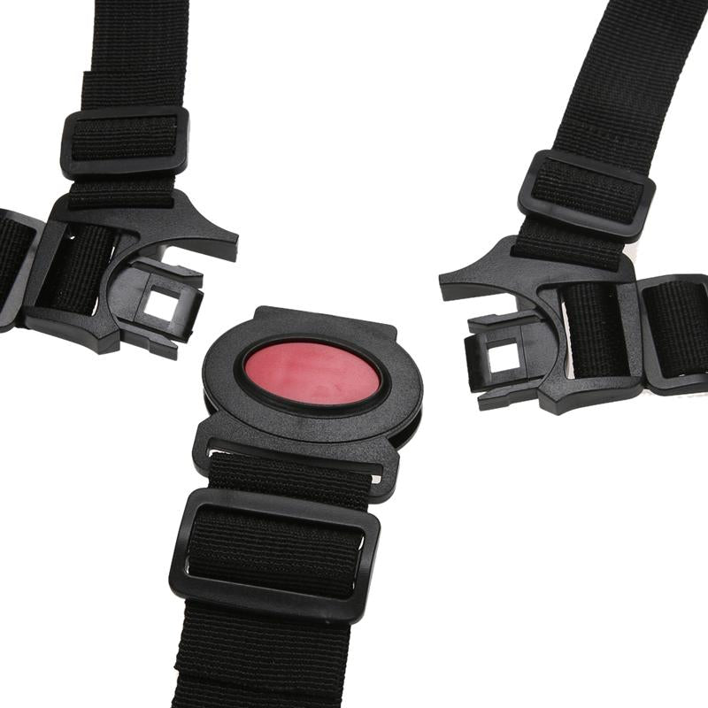 1pc Baby Protection Seat Stroller Belt 5 Point Harness Safe Belt Seat For Stroller High Chair Pram Buggy Children Kid Pushchair - Korvel