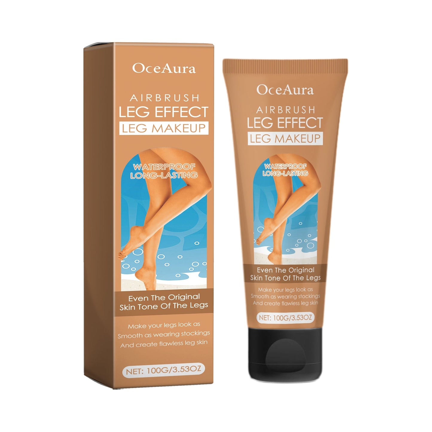 Leg Black Cream - Outdoor Tanning Moisturizing Cream