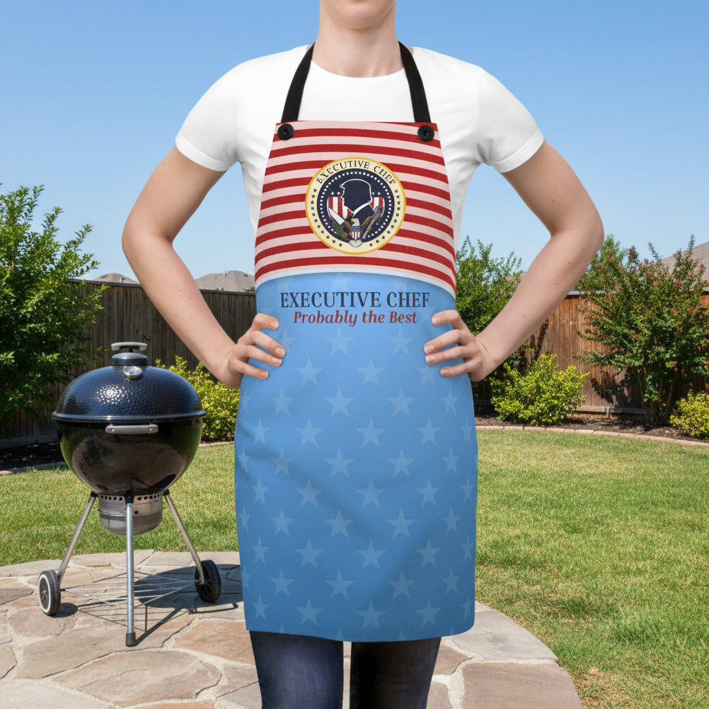 Executive Chef Political Parody Apron