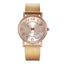 The Latest Top Watch Fashion Women Mesh Belt Watch Wild Lady Creative Gift relojes para mujer Drop Shopping - Korvel