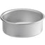 Premium Round Aluminum Cake Pans - 3" High, Multiple Sizes