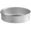 Premium Round Aluminum Cake Pans - 3" High, Multiple Sizes