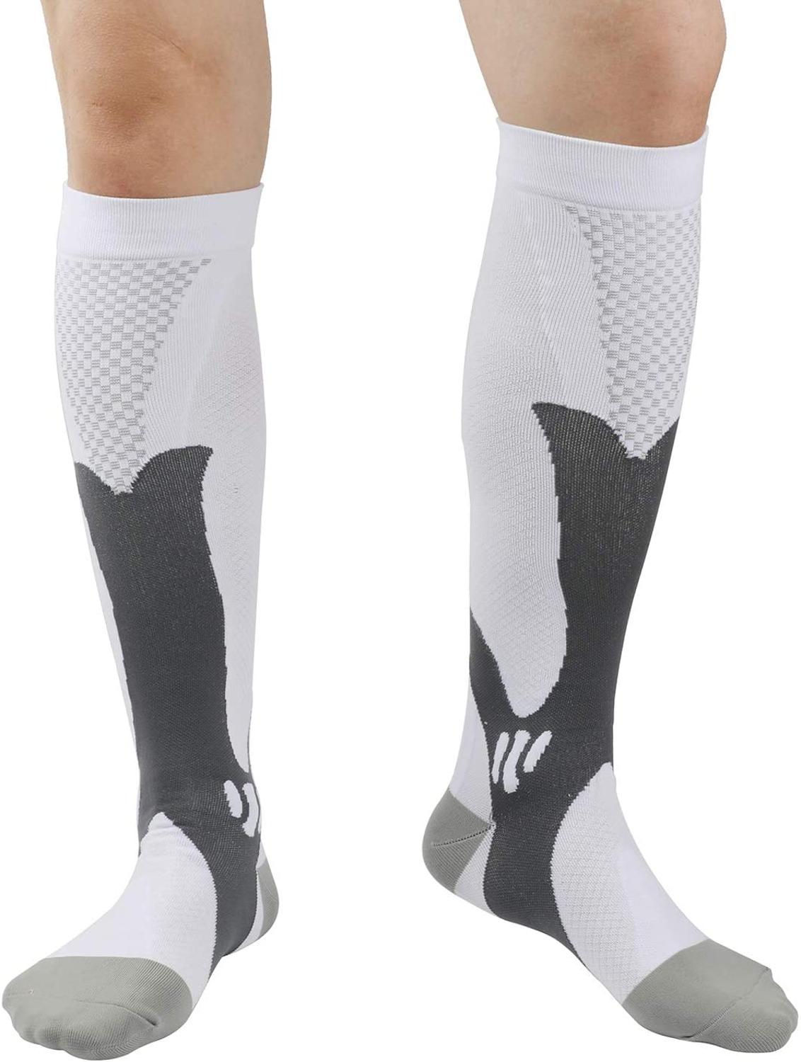 Compression Stocking Anti-slip Best for Basketball Football Outdoor Running  Socks Women Men Travel Compression Socks - Korvel