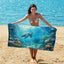 Double-Sided Velvet Beach Towel - Quick-Drying & Soft