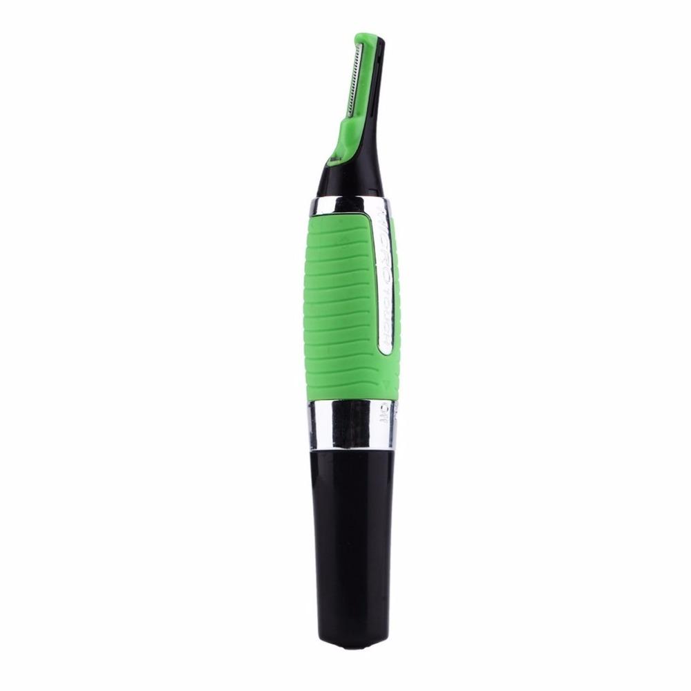 Micro Precision Trimmer with LED Light for Eyebrows, Ears, and Nose