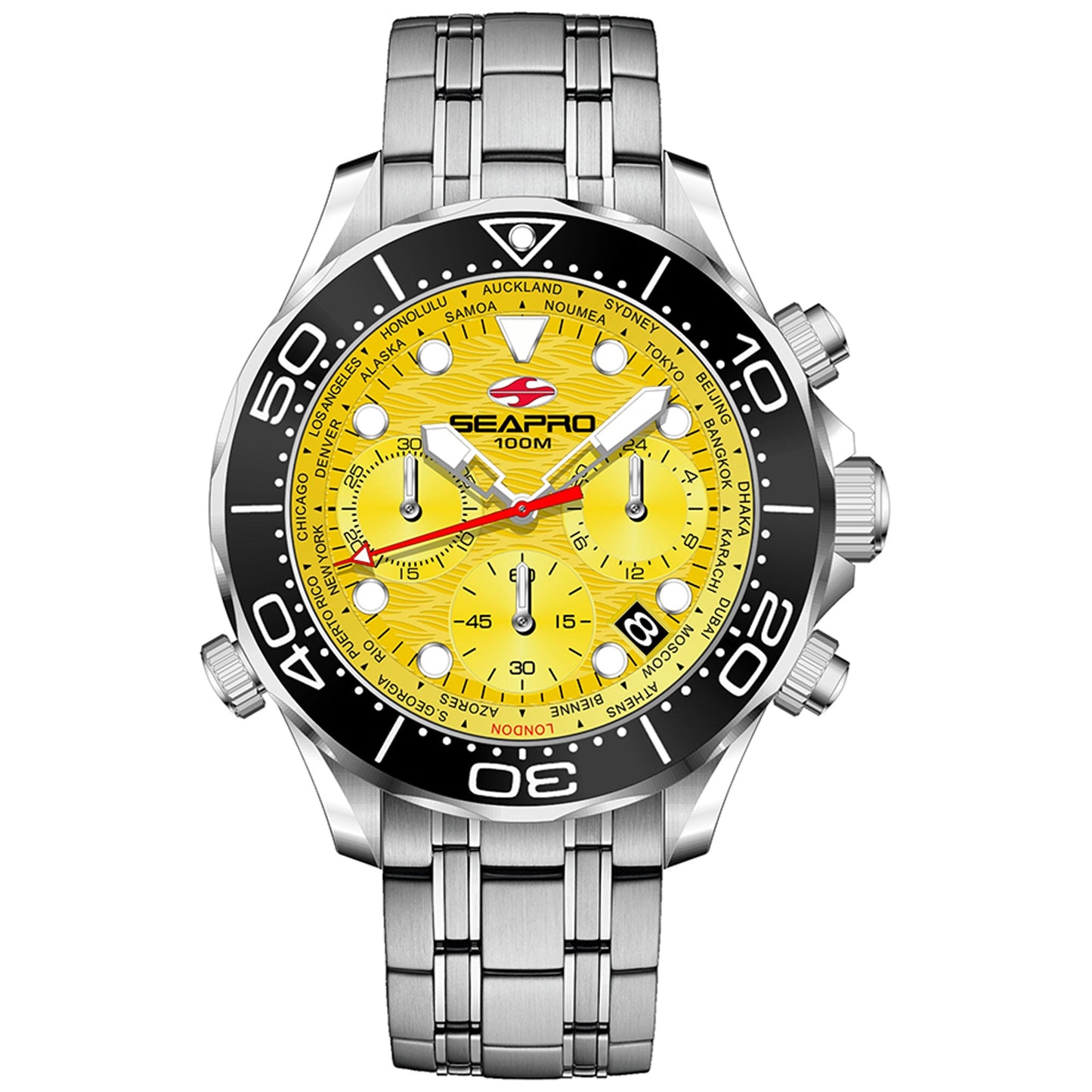 Seapro Men's Mondial Timer Watch