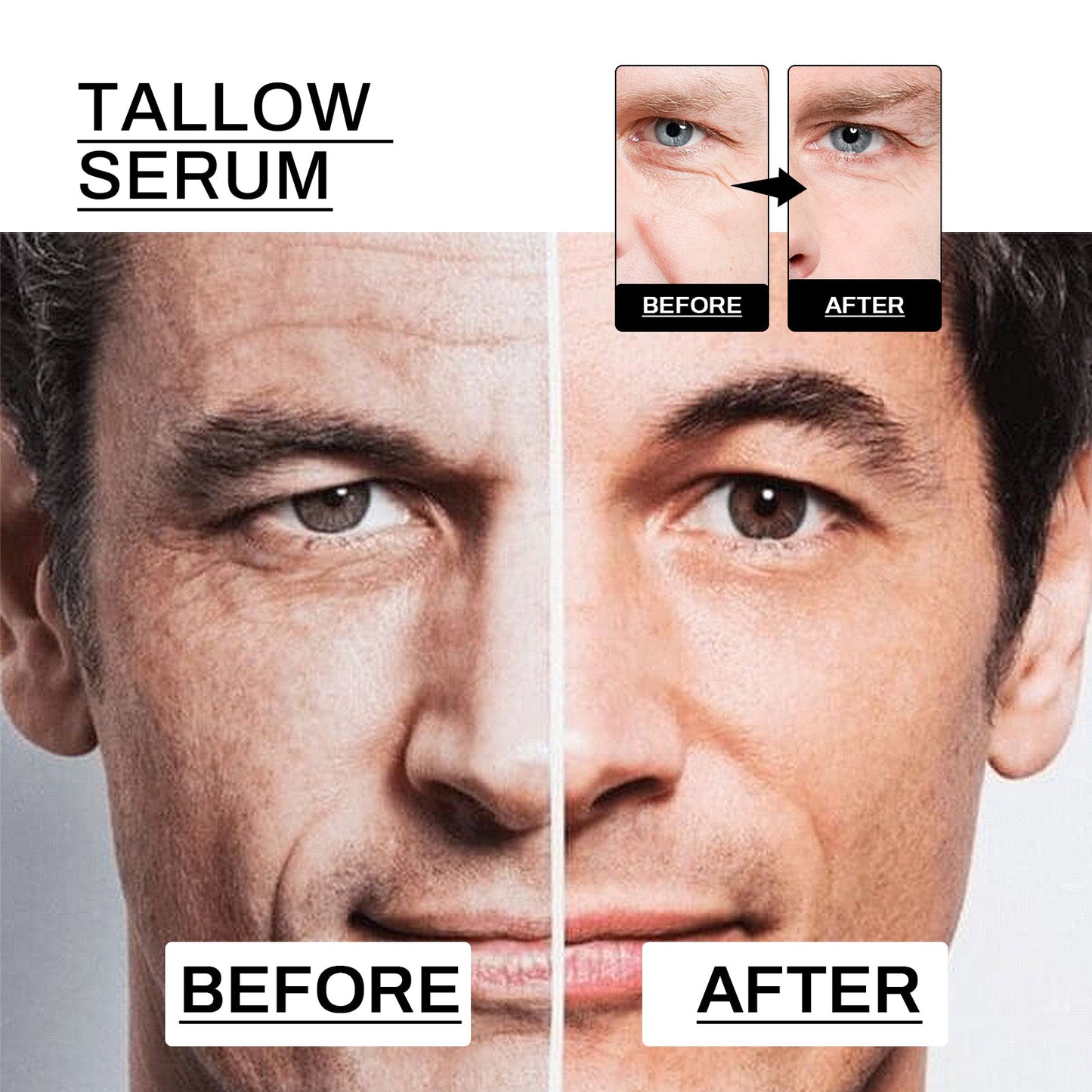 Sérum Anti-Rides Premium pour Hommes