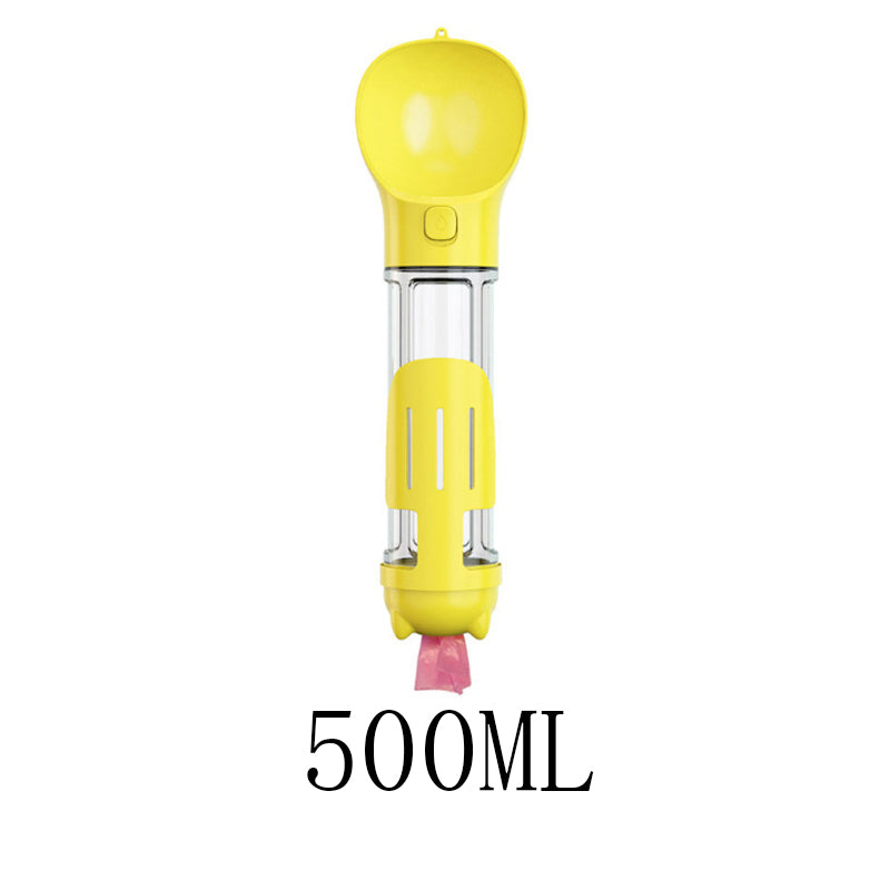 Botella de Agua Multi-Funcional para Mascotas