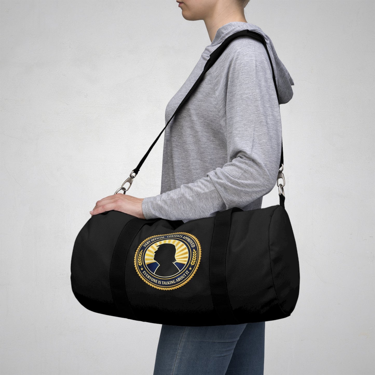 Very Official Contents Approved Duffel Bag
