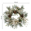 20 Inch Christmas Wreath with Warm Lights