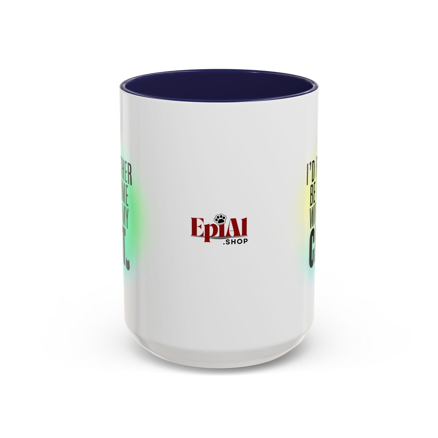 Taza de café con acento Rather Be Home - Elegante y funcional