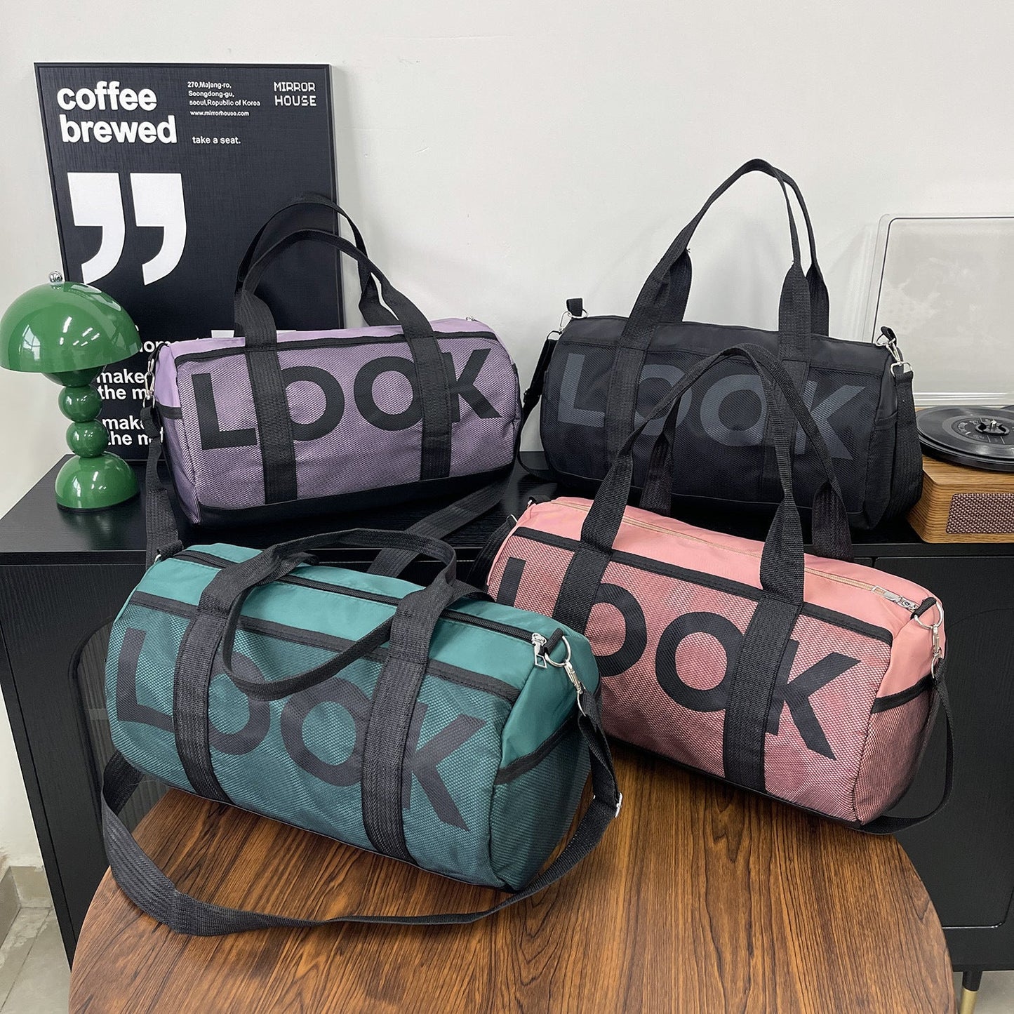 Versatile Dry Wet Separation Gym Duffel Bag