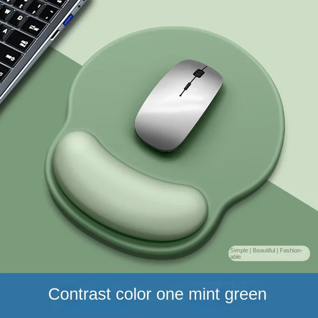Gradient Mouse Pad Wrist Guard with Logo Female Wrist Guard Mouse Pad Wrist Support Computer Silicone Mouse Pad Wholesale - Korvel