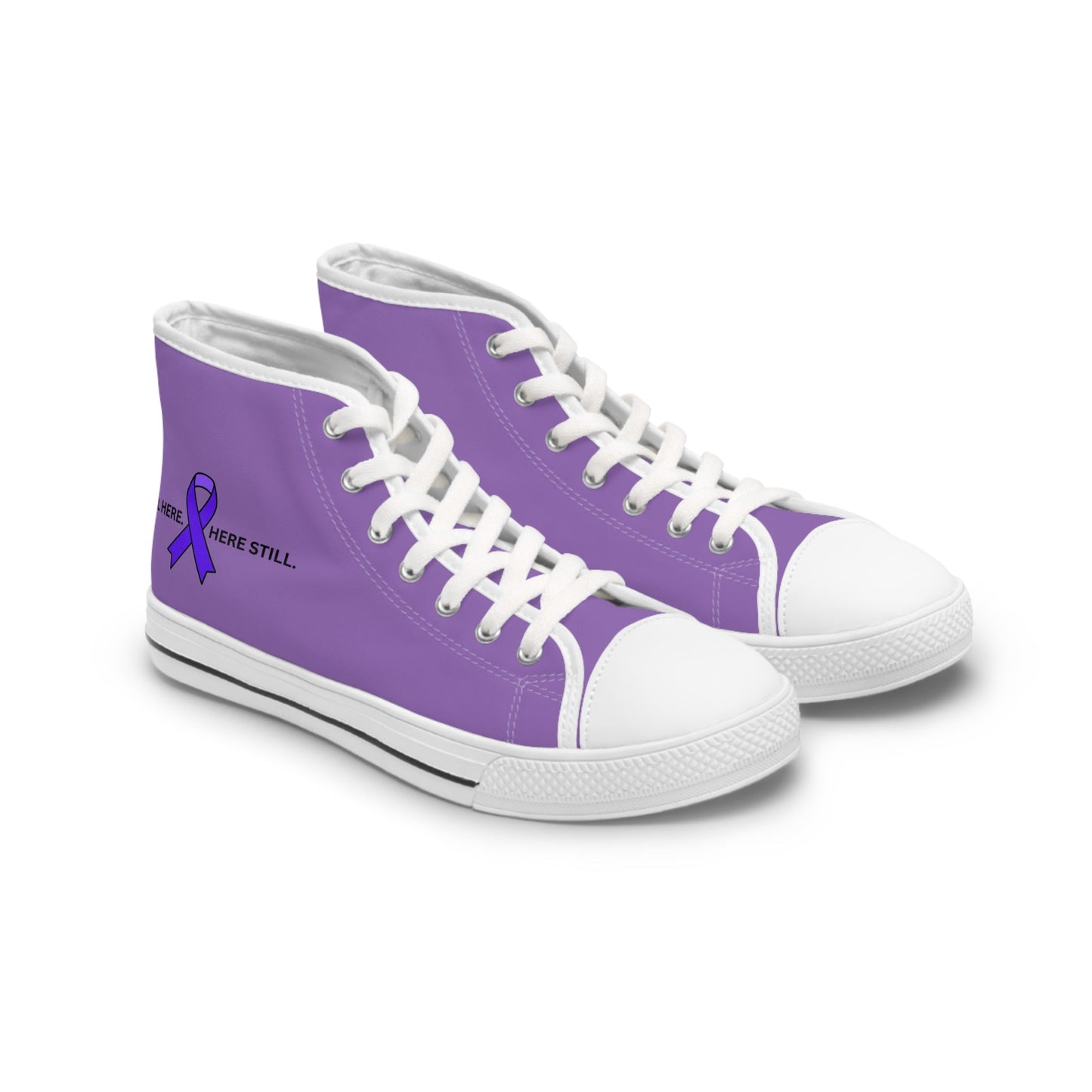 Aún aquí. Aquí aún. Zapatillas altas para mujeres