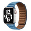 Suitable For iwatch8 Watchband S7 SE 6/5/43 Magnetic Suction New Leather Loopback Chain Apple Watch Wristband - Korvel