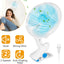 Gbruno Clip On Fan - 2 Speed Adjustable Personal Fan