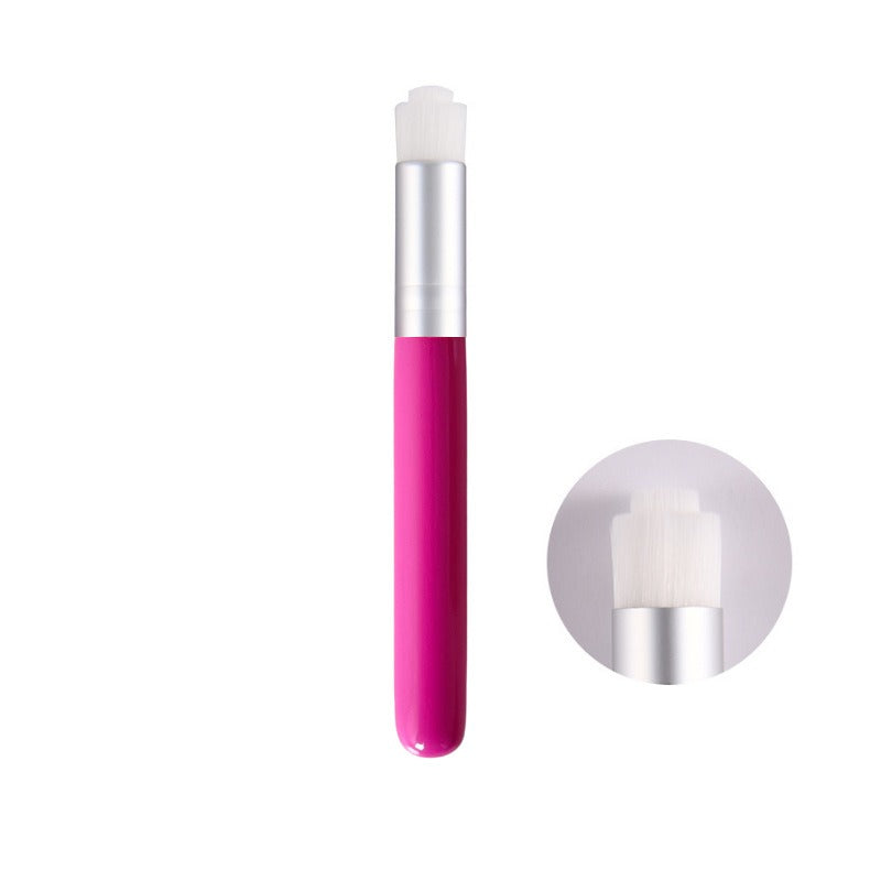 Washing Nose Brush Gods Deep Clean Pores Blackheads Convenient Fine Soft Bristles Manual Beauty Cleaning Flat Head Cleansing Brush - Korvel