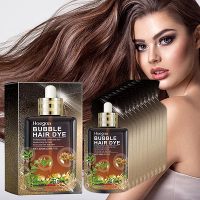 Hoegoa Bubble Hair Dye Shampoo - Vibrant Color & Nourishment
