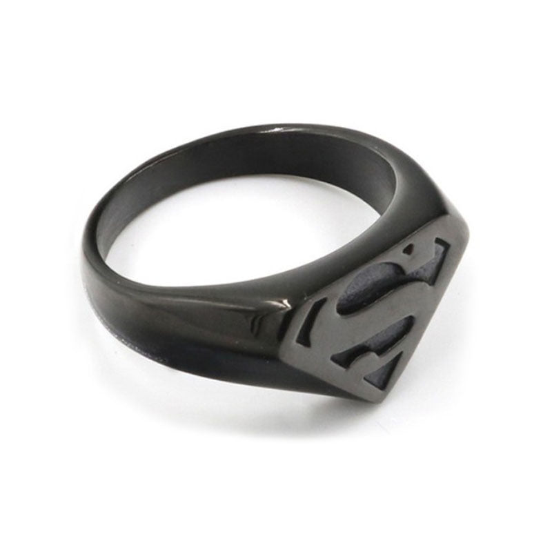Superman Men's Ring European and American Fashion - Korvel