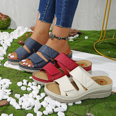 Stylish Velcro Beach Sandals for Women