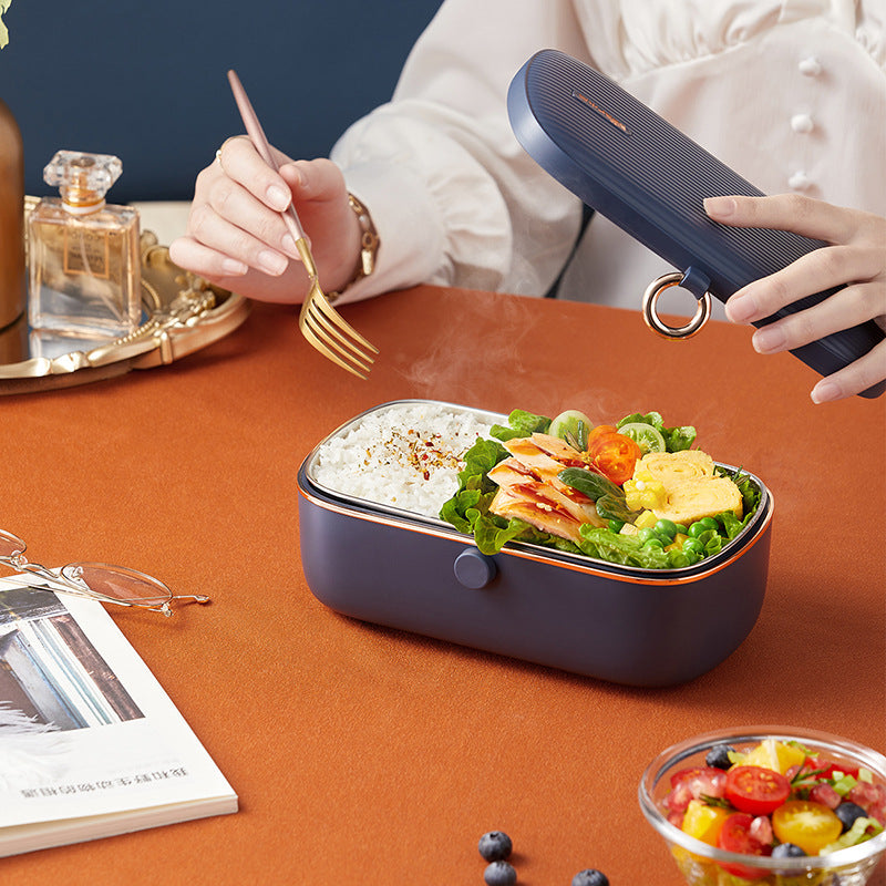 Electric Lunch Box Water Free Pluggable Electric Food Heater - Korvel