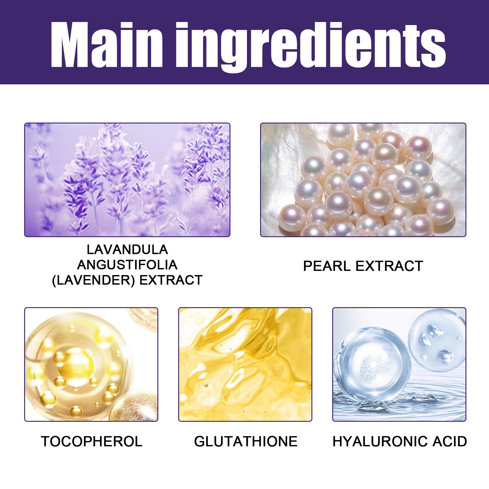 Lavender Moisturizing Firming Cream, Facial Repair Hydrating And Moisturizing Fine Line Reducing Essence Cream - Korvel