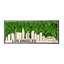 Los Angeles Moss City Silhouette Metal Wall Art Small - Korvel