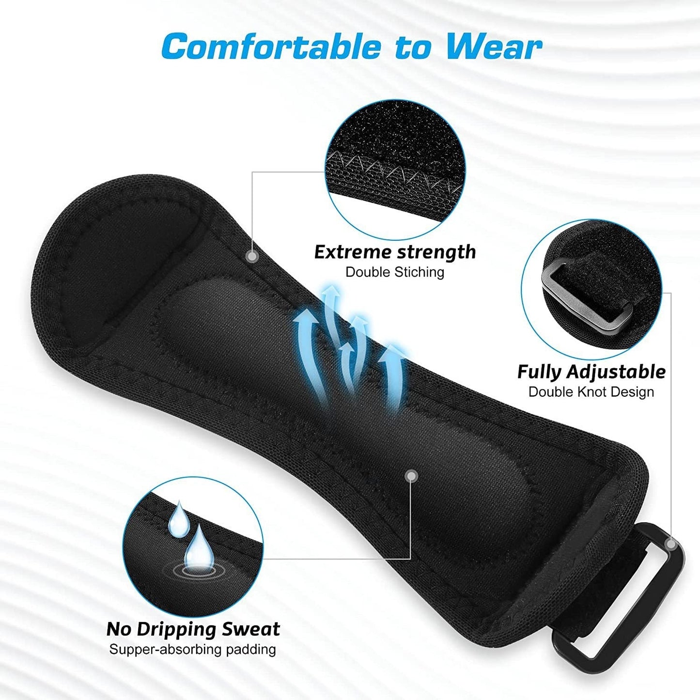 Patellar knee pads for outdoor cycling breathable shock-absorbing basketball protective pressure sports protection patellar - Korvel