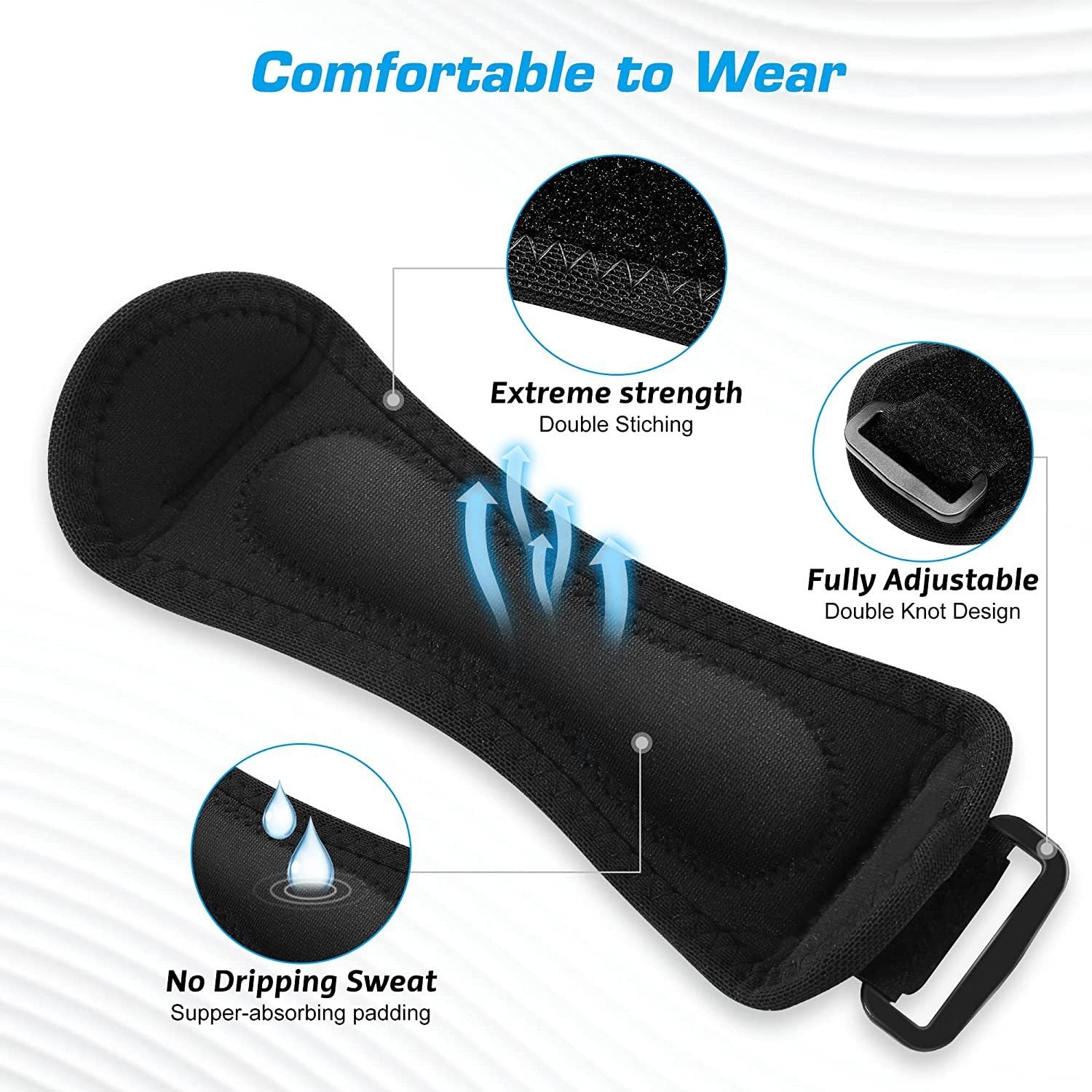 Patellar knee pads for outdoor cycling breathable shock-absorbing basketball protective pressure sports protection patellar - Korvel