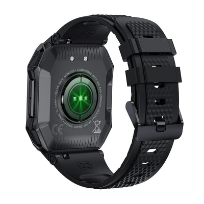 K55 outdoor three-proofing smart watch 1.85-inch large screen Bluetooth phone large battery dynamic heart rate - Korvel