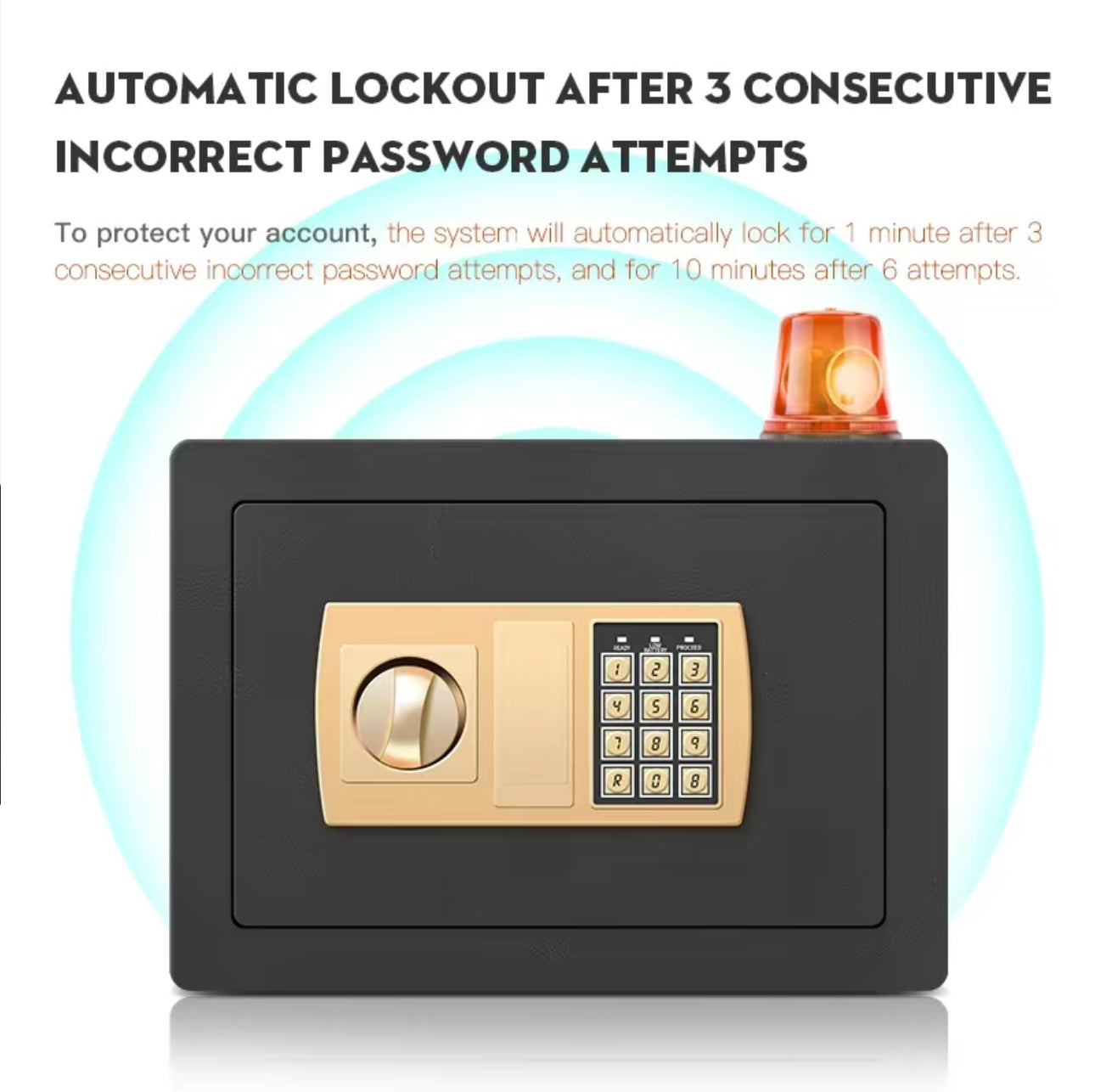 SecureVault Safe Box - Korvel
