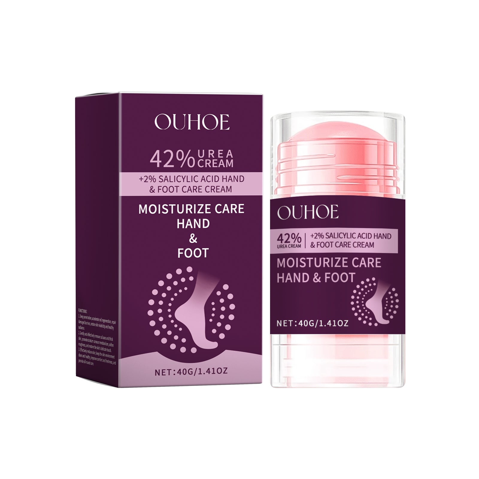 Heel Care Cream, Moisturizing And Repairing Hydrating Heel Relief And Moisturizing Foot Skin Care Cream - Korvel
