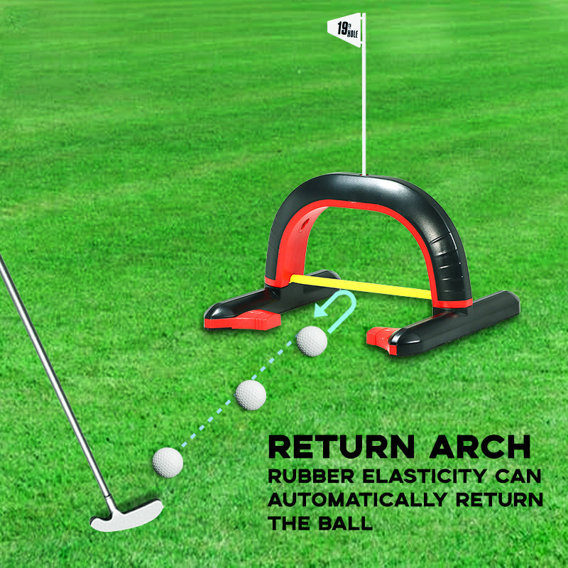 Golf Training Ball Returner Design Table Tennis Can Be Used Before And After Automatic Ball Return Golf Putter Trainer - Korvel
