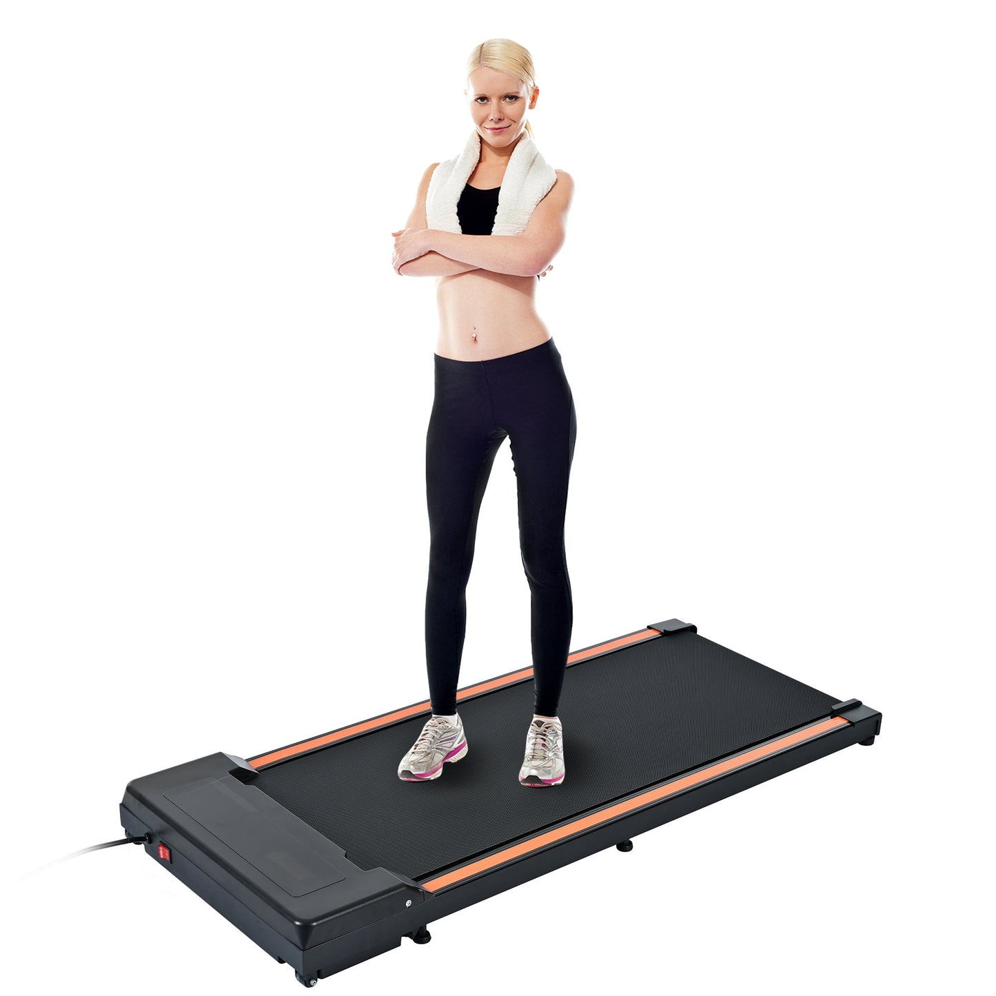 Tapis de course de bureau portable avec une capacité de 300 lb