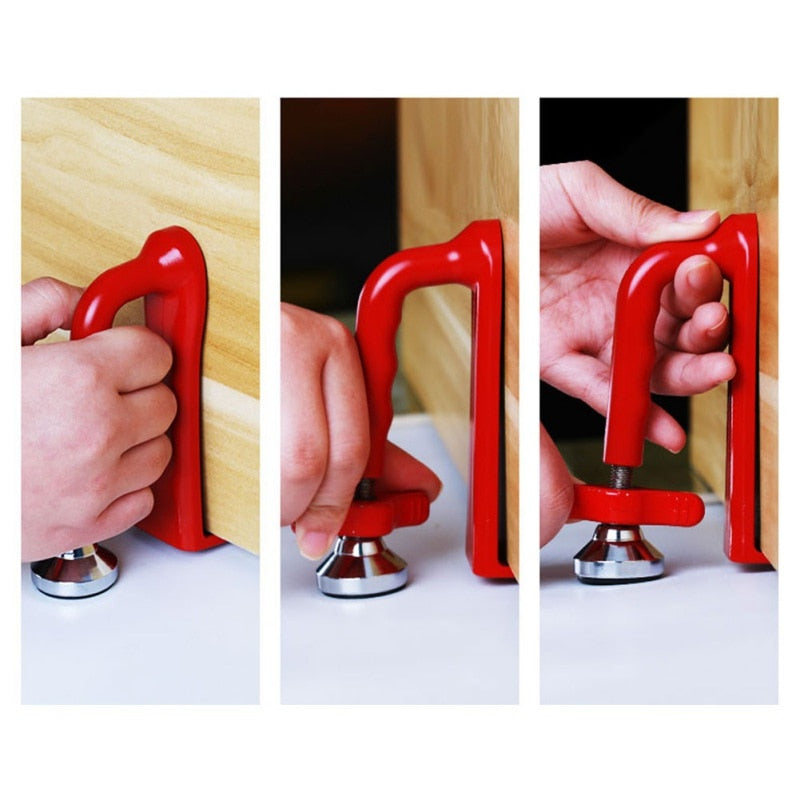 Portable Door Closer Jammer Lockdown Lock-Security Device For Travel Hotel Door - Korvel