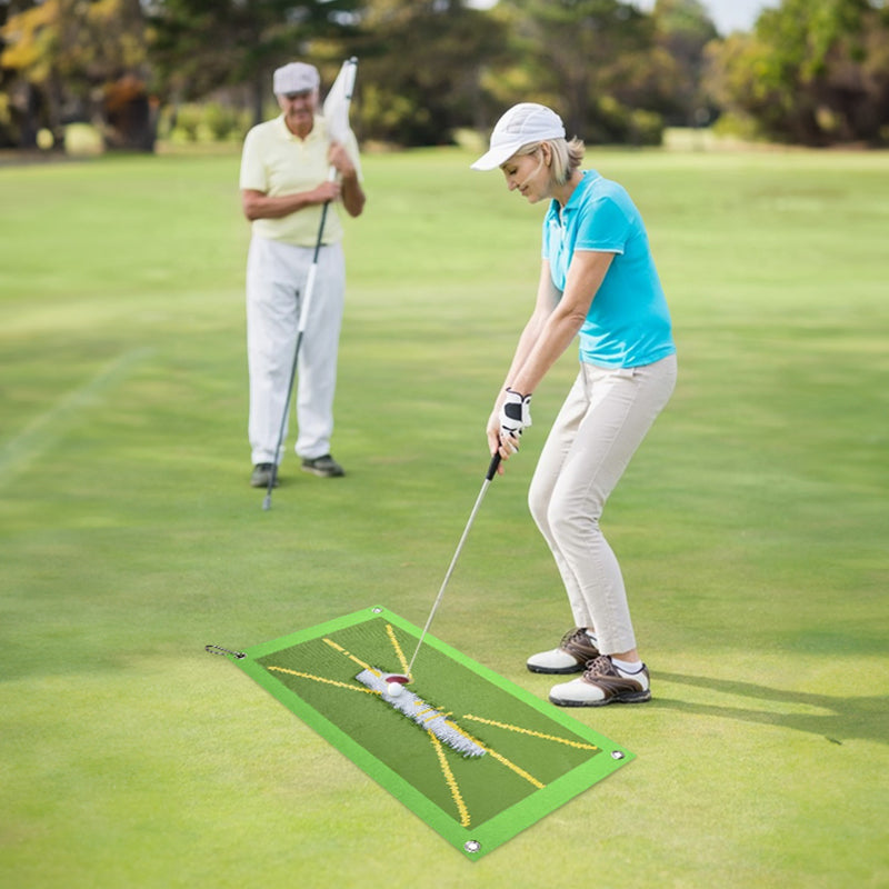 Alfombra de Entrenamiento de Golf Premium para Práctica de Swing y Retroalimentación