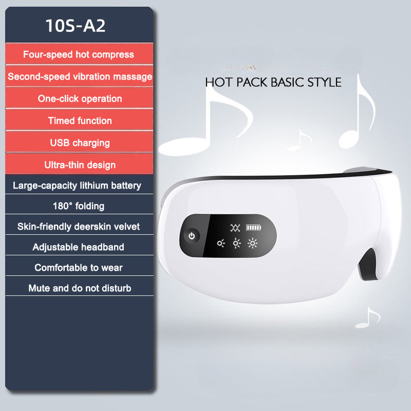 Premium Electric Eye Massager with Steam and Hot Compress