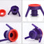 Soporte Multifuncional Invertido para Tapas de Botellas de Productos de Ducha