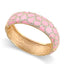 Leopard Patterned Enamel Diamond Drop Bracelet
