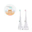 Cepillo de dientes electroacústico ultrasónico con dos cabezales de cepillo adicionales