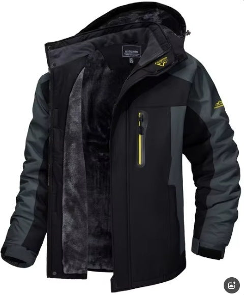 Premium Windproof Long Sleeve Puffer Jacket