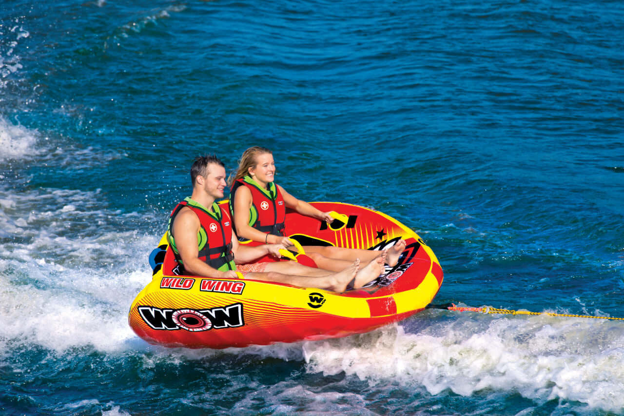 WOW Sports Wild Wing 2-Person Towable Water Tube
