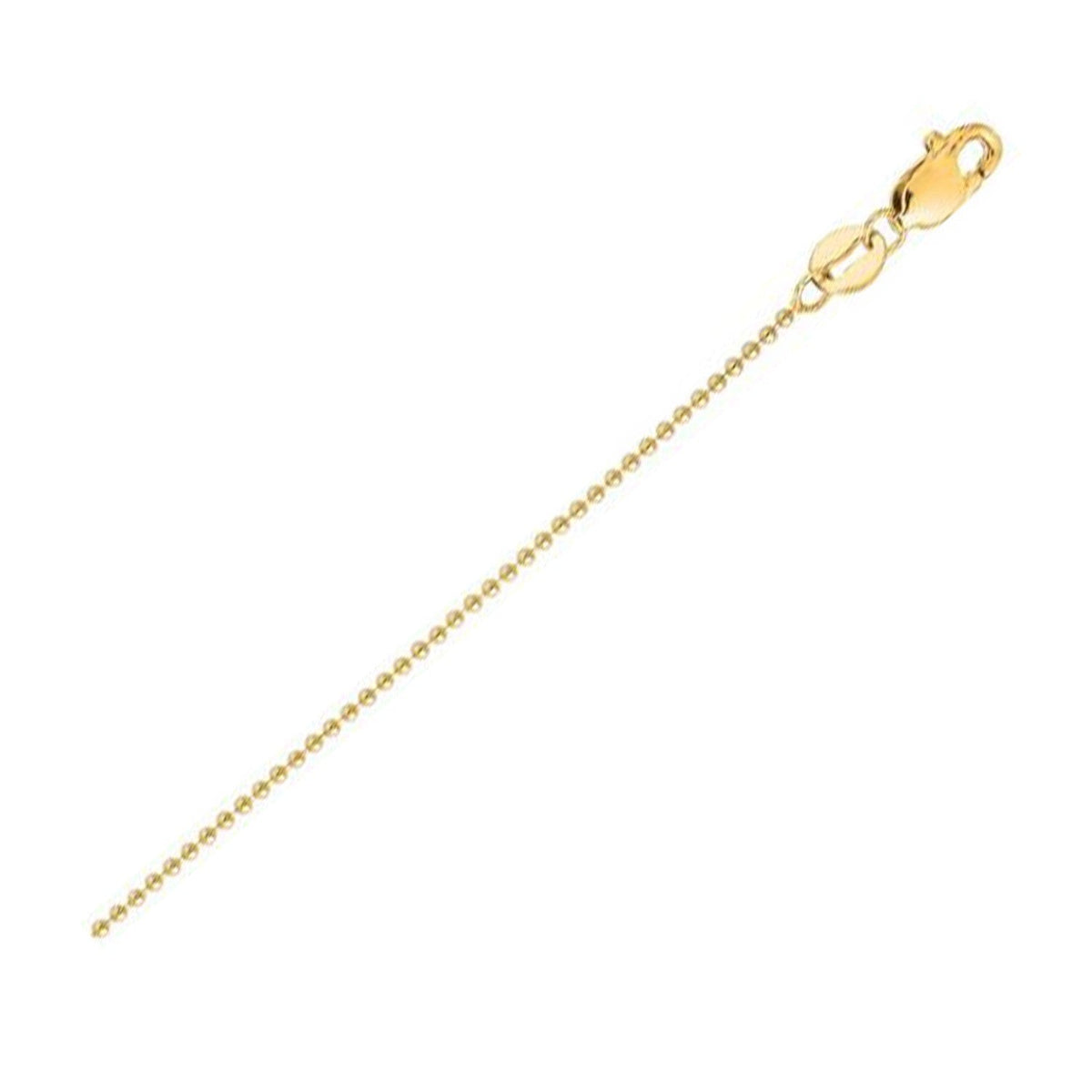14k Yellow Gold Bead Chain - 2.50 mm