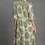 Matcha Green Plus Size Midi Dress - Boho Chic Style